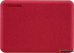 Жесткий диск Toshiba USB 3.0 1Tb HDTCA10ER3AA Canvio Advance 2.5" красный