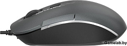 Мышь A4Tech Fstyler FM26 серый/черный оптическая (2000dpi) USB для ноутбука (4but)