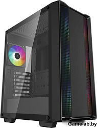 Корпус Deepcool CC560 ARGB V2 без БП, боковое окно (закаленное стекло), 3x120мм ARGB LED вентилятор 