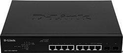Коммутатор D-Link DGS-1100-10MPPV2/A 8G 2SFP 8PoE+ настраиваемый