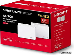 Mercusys Halo H80X(2-pack) AX3000 Домашняя Mesh Wi-Fi 6 система AX3000 Домашняя Mesh Wi-Fi 6 система