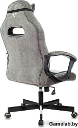 Кресло игровое Бюрократ VIKING 6 KNIGHT Fabric черный с подголов. крестовина металл