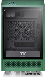 Корпус Thermaltake The Tower 100 Racing Green черный без БП miniITX 1x120mm 3x140mm 2xUSB3.0 audio b