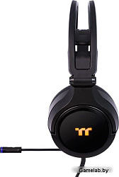 Наушники с микрофоном Thermaltake Riing Pro черный (GHT-RPR-DIECBK-29)
