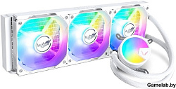 Система водяного охлаждения Valkyrie A360 ARGB White / 3x120mm ARGB fans, 280W TDP, 32.8dBA / HW A36