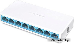 Коммутатор Mercusys MS108 неуправляемый настольный 8x10/100BASE-TX
