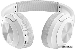Гарнитура мониторные A4Tech Fstyler BH220 белый беспроводные bluetooth оголовье (BH220 WHITE)