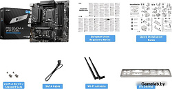 MSI PRO B760M-A WIFI DDR4 DDR4,B760,LGA1700,4DDR4,2PCI-Ex16,1PCI-Ex1,2M.2,4SATA3,2USB3.2 Gen