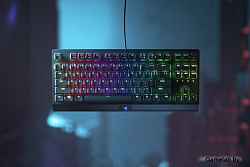 Клавиатура Razer BlackWidow V3 TKL механическая черный/черный USB Multimedia for gamer LED (RZ03-034