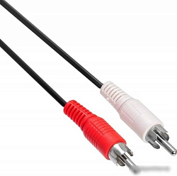 Кабель соединительный аудио Buro 2хRCA (m)/2хRCA (m) 3м. черный (BAAC024-3)