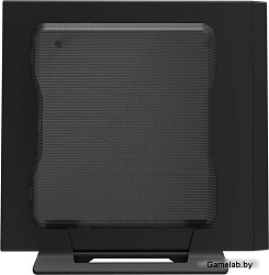 Slim Case Powerman ME100S-BK front fan 4cm, 120W adapter, Mini ITX, VESA