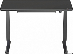 Стол для компьютера Cactus подъёмный столешница стекло черный каркас черный (CS-EGD-BBK)