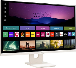 Монитор LG 31.5" 27SR50F-W белый IPS LED 16:9 HDMI M/M матовая 250cd 178гр/178гр 1920x1080 60Hz FHD 