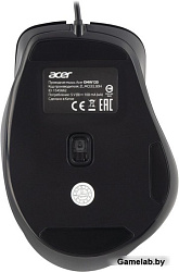 Мышь Acer OMW120 черный оптическая (2000dpi) USB (6but)
