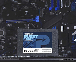 Накопитель SSD Patriot SATA III 120Gb PBE120GS25SSDR Burst Elite 2.5"