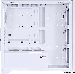 Корпус Formula TimberLine T0 белый без БП mATX 6x120mm 6x140mm 2xUSB3.0 audio