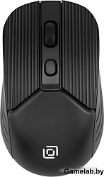 Мышь Оклик 509MW black черный оптическая (1600dpi) беспроводная USB для ноутбука (4but)