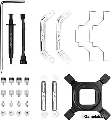 Кулер DEEPCOOL AK500 DIGITAL WH LGA20XX/1700/1200/115X/AM5/AM4 (9шт/кор, TDP 240W, PWM, Fan 120mm, 5