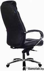 Кресло руководителя Бюрократ T-9923SL черный кожа крестовина металл хром