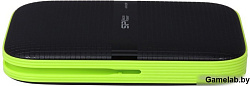 Жесткий диск Silicon Power USB 3.0 4Tb SP040TBPHDA60S3K A60 Armor 2.5" черный/зеленый