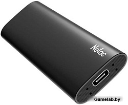Внешний накопитель SSD Netac Z SLIM 1Tb USB 3.2 Gen 2 Type-C NT01ZSLIM-001T-32BK Black