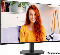 Монитор AOC 23.8" Basic-Line 24B3HA2 черный IPS LED 1ms 16:9 DVI HDMI M/M матовая 250cd 178гр/178гр 