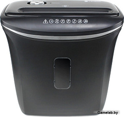 Шредер ГЕЛЕОС УД14-5, (DIN P-5), фрагмент 1,9х12мм, 5-6 лист (70г/м2), скобы, 14 литров