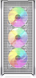 Корпус Powercase Mistral AZ4W ARGB, Tempered Glass, 4x 120mm ARGB Fans, белый, ATX  (CMAZW-A4)