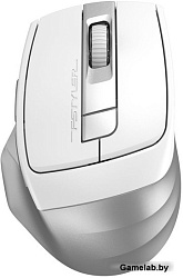 Мышь A4Tech Fstyler FB35C белый оптическая (2400dpi) беспроводная BT/Radio USB (6but)