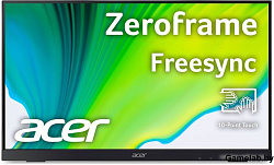Монитор Acer 21.5" UT222QBMIP черный IPS LED 5ms 16:9 HDMI M/M глянцевая 1000:1 250cd 178гр/178гр 19