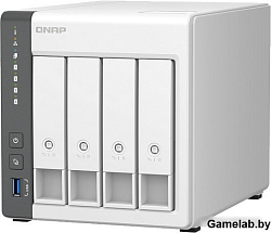 Сетевое хранилище NAS Qnap D4 (REV. C) 4-bay настольный Cortex-A55 RK3568B2