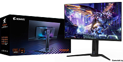 Монитор Gigabyte 31.5" Aorus FO32U2 черный QD OLED LED 16:9 HDMI M/M матовая HAS Piv 250cd 178гр/178