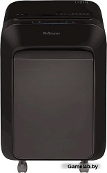Шредер Fellowes PowerShred LX210 черный (секр.P-4) перекрестный 16лист. 23лтр. скрепки скобы пл.карт