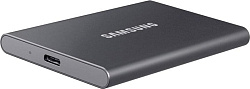Внешние HDD и SSD / MU-PC2T0T/WW / Samsung External SSD T7, 2000GB, TypeC, USB 3.2 Gen2, R/W 1050/10
