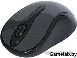 Мышь A4Tech G3-280N серый оптическая (1200dpi) беспроводная USB для ноутбука (3but)
