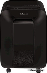 Шредер Fellowes PowerShred LX200 черный (секр.P-4)/перекрестный/12лист./22лтр./скрепки/скобы/пл.карт