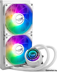 Система водяного охлаждения Valkyrie Jarn 280 ARGB White / 2x140mm ARGB fans, 300W TDP, 32.2dBA / HW