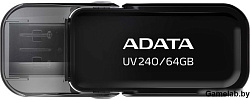 Флеш Диск A-Data 64Gb UV240 AUV240-64G-RBK USB2.0 черный