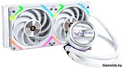 Система водяного охлаждения Valkyrie Dragonfang 240 White / 2x120mm ARGB fans, 250W TDP, 29dBA / HW 