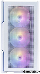 Корпус 1STPLAYER TRILOBITE T7-P White / ATX / 4x120mm LED fans / T7-P-WH-4F1-W