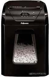 Шредер Fellowes PowerShred 12C (секр.P-4)/фрагменты/12лист./18лтр./скобы/пл.карты