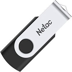 Флеш Диск Netac 128GB U505 NT03U505N-128G-30BK USB3.0 черный/серебристый