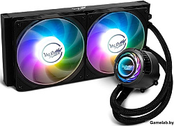 Система водяного охлаждения Valkyrie Jarn 280 ARGB Black / 2x140mm ARGB fans, 300W TDP, 32.2dBA / HW