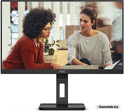 Монитор AOC 24" 24E3QAF черный IPS LED 16:9 HDMI M/M матовая HAS Piv 300cd 178гр/178гр 1920x1080 75H