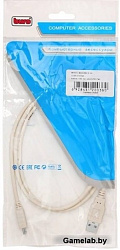 Кабель Buro USB2.0-M5P-1 USB A(m) mini USB B (m) 1м серый