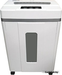 Шредер Office Kit S200TSCD 0,8x1 белый (секр.P-7) фрагменты 6лист. 25лтр. скобы пл.карты CD