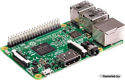 Одноплатный компьютер Raspberry Pi 3 Model B (RA432, E14 version) Retail, 1GB RAM, Quad Core 1.2GHz 