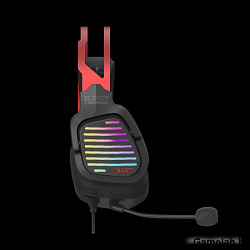 Наушники с микрофоном A4Tech Bloody G560 черный/красный 2м мониторные оголовье (G560 SPORTS RED)