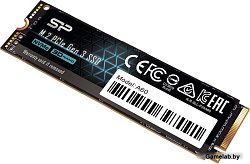 Накопитель SSD Silicon Power PCI-E 3.0 x4 2Tb SP002TBP34A60M28 M-Series M.2 2280