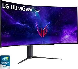 Монитор LG 44.5" (113.03см) UltraGear 45GR95QE-B черный OLED LED 21:9 HDMI матовая HAS Piv 1500000:1